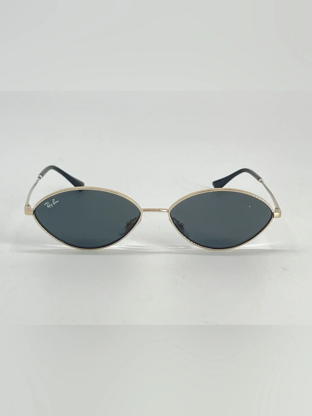 Ray-ban Rb3757 9213/87 Gold Oval Sunglasses 59-15-145